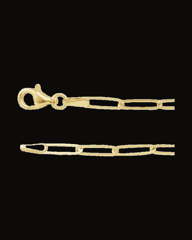 2.6 mm Paperclip-Style Chain