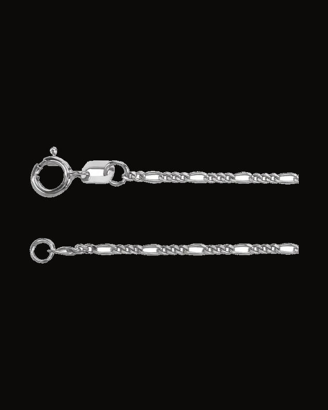 1.28 mm Figaro Chain