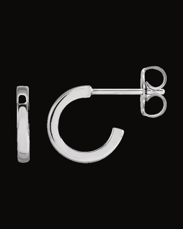 Metal Fashion Hoop Earrings