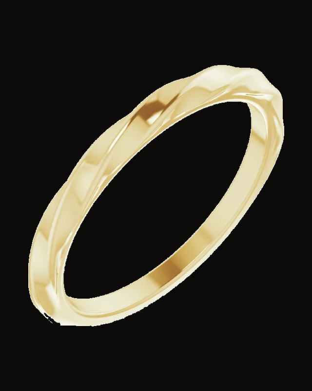 Twisted Stackable Ring