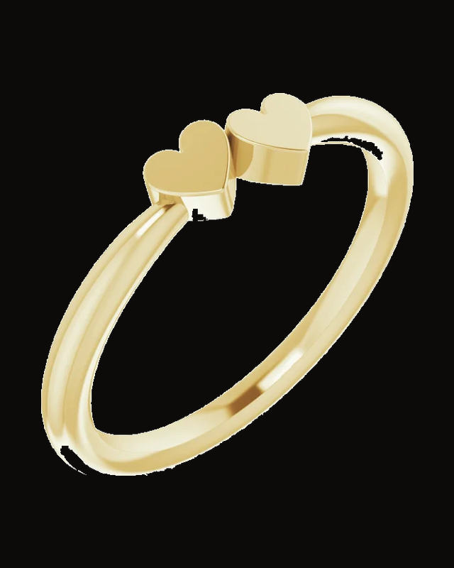 Family Engravable Heart Ring