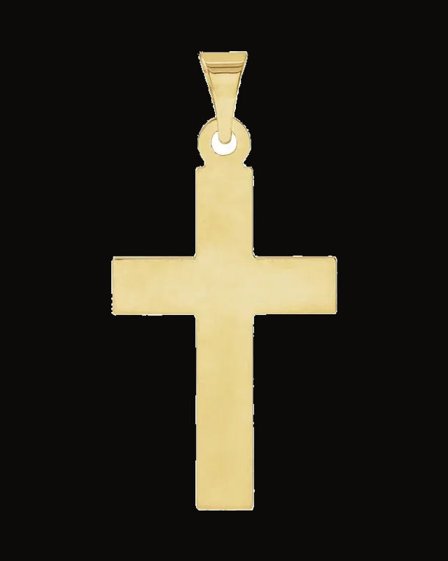 Engravable Cross Necklace or Pendant