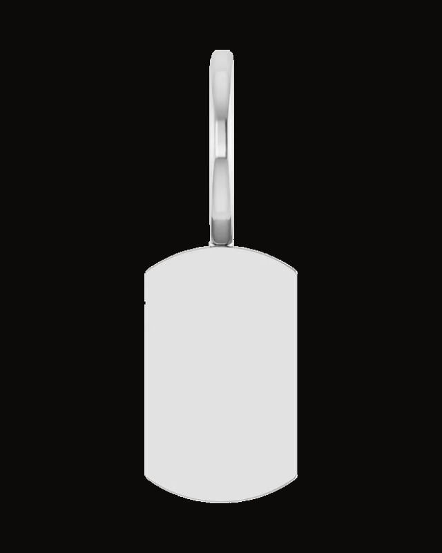 Engravable Dog Tag Charm/Pendant