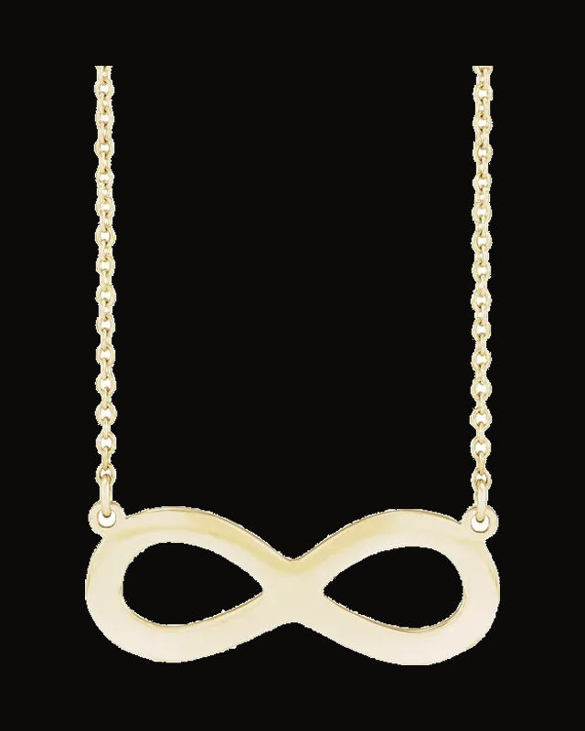 Engravable Infinity Family Necklace