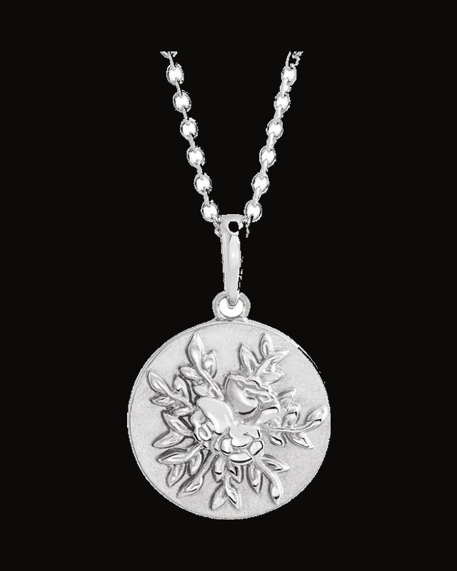 Floral Necklace or Pendant — Sterling Silver