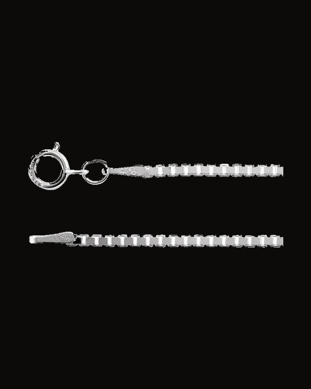 1.5 mm Diamond-Cut Box Chain