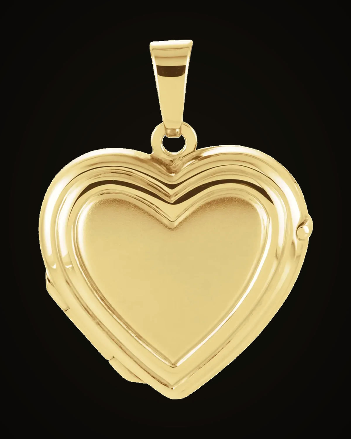 Heart Shape Locket — 14K Yellow Gold