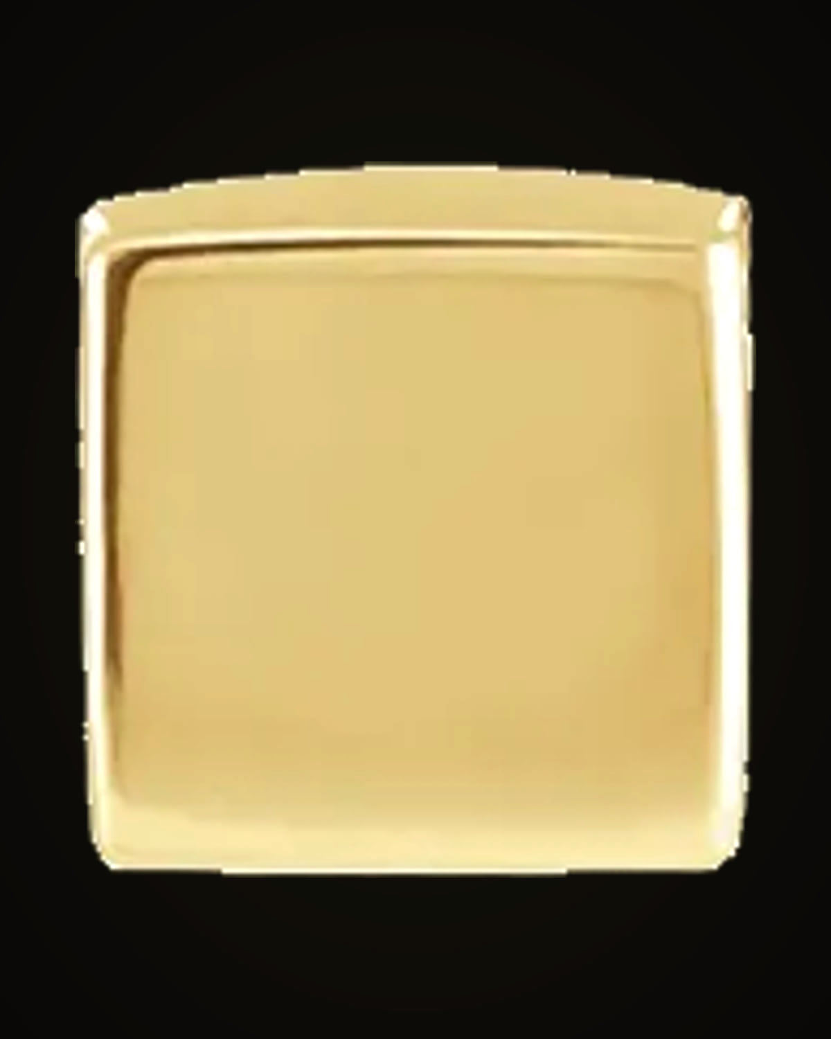 Cube Pendant — 14K Yellow Gold