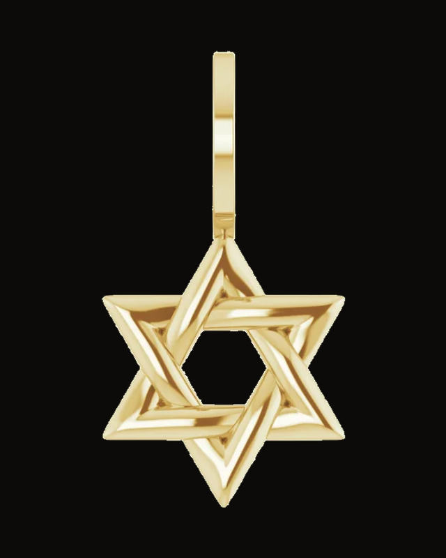 Star of David Necklace or Pendant
