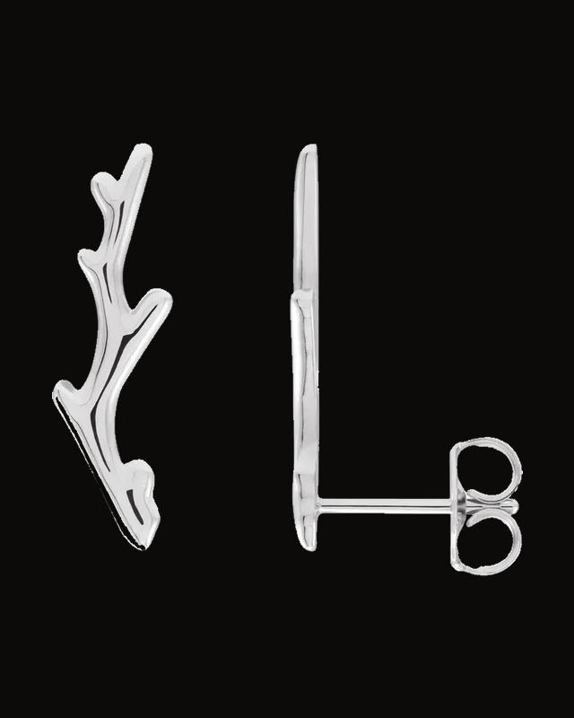 Branch Ear Climbers — Sterling Silver