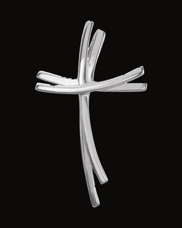 Cross Pendant — Sterling Silver