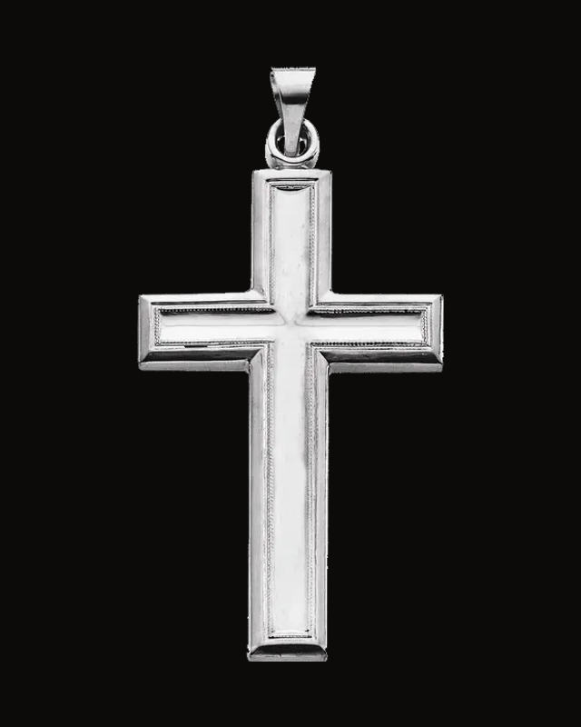 Cross Pendant — Sterling Silver