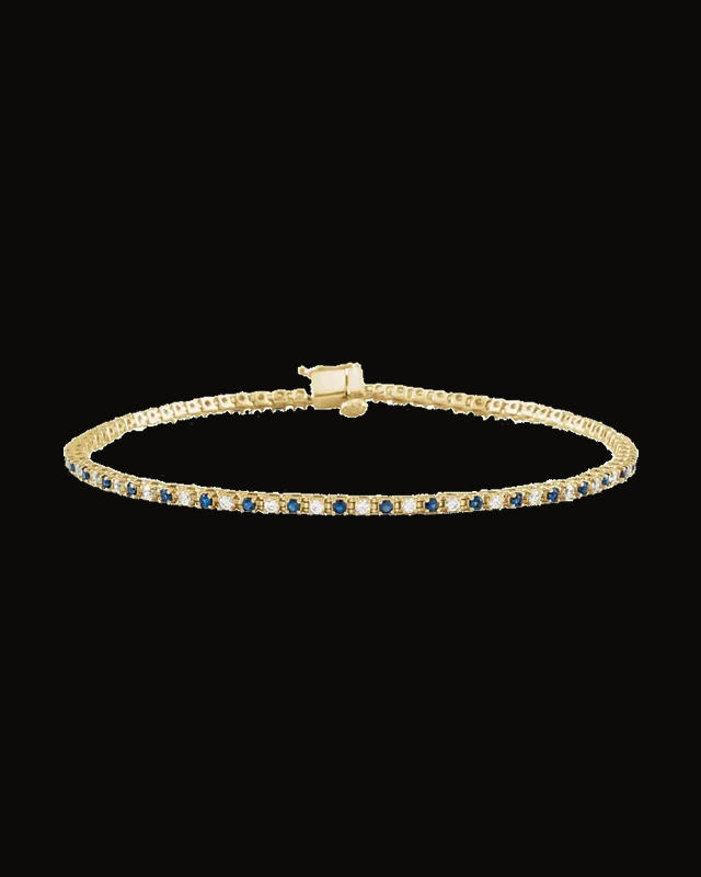 Line Bracelet — 14K Yellow Gold-Plated · 1.5 mm