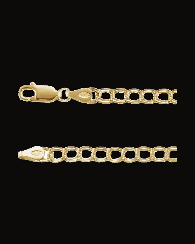 4 mm Double Link Curb Chain
