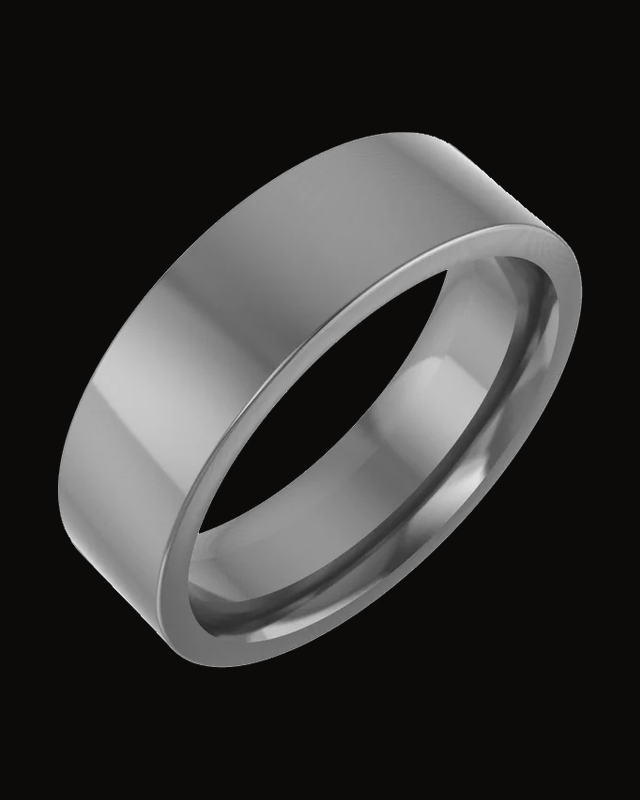 Standard-Weight Comfort-Fit Flat Band