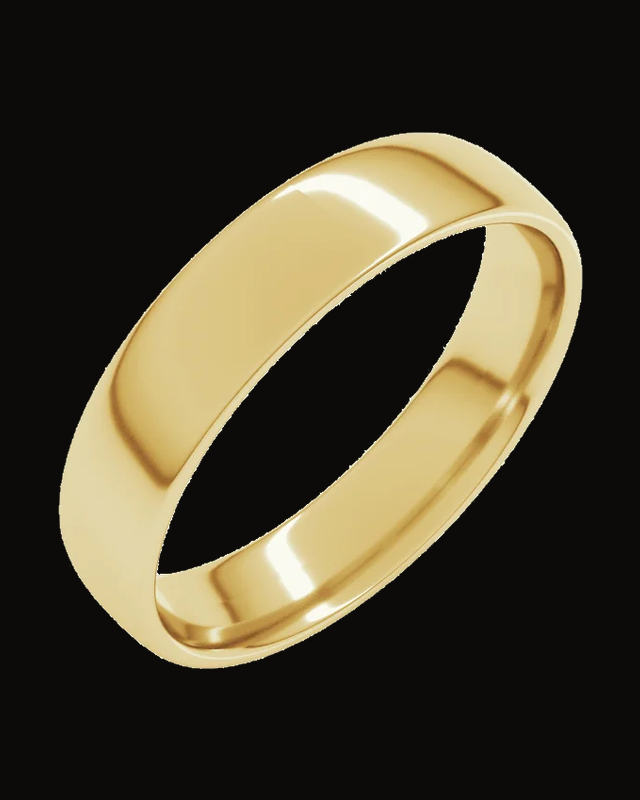 Lightweight Comfort-Fit European-Style Band