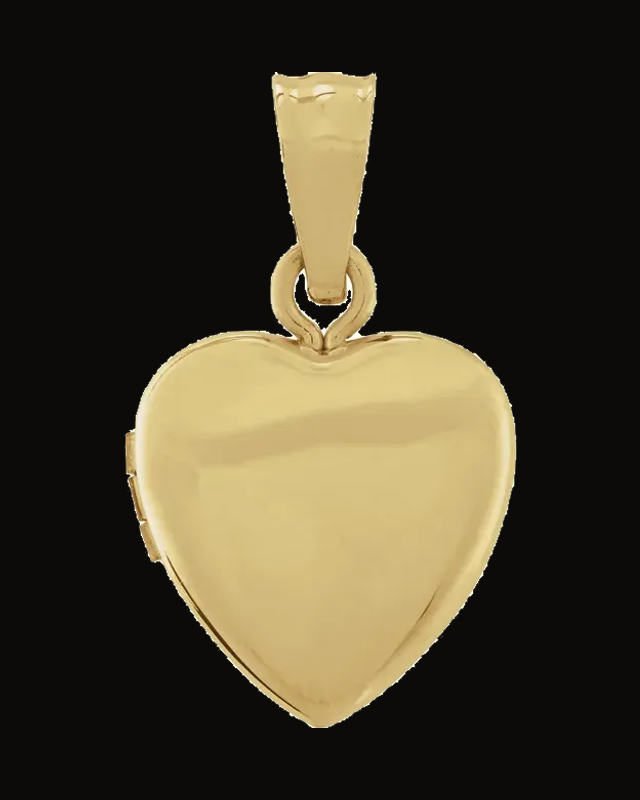 Heart Locket — 14K Yellow Gold