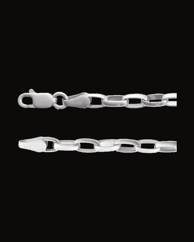 Puffed Oval Cable Chain