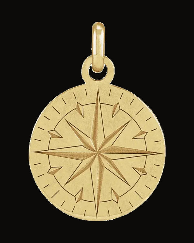 Compass Necklace or Pendant
