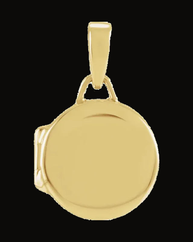 Round Metal Locket