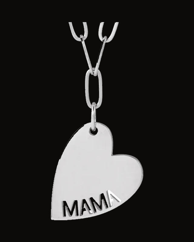 Mama or Sister Heart Necklace or Pendant