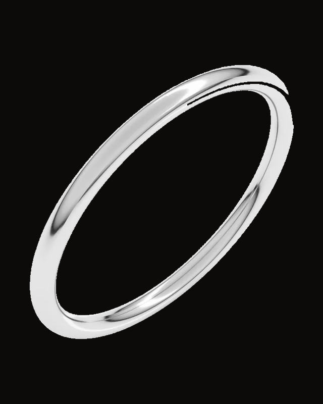 Comfort-Fit Full Round Band