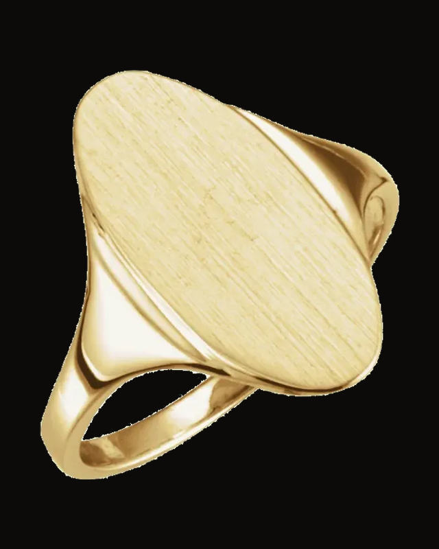 Oval Signet Ring