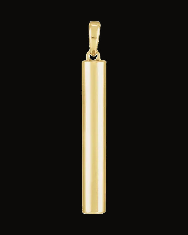 Ash Holder Cylinder Bar Pendant