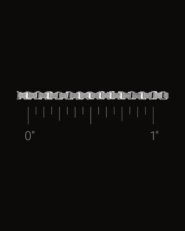 1.75 mm Diamond-Cut Box Chain