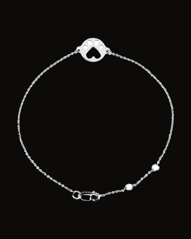 Our Cause for Paws™ Bracelet — Sterling Silver