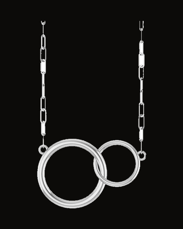 Interlocking Circle Necklace