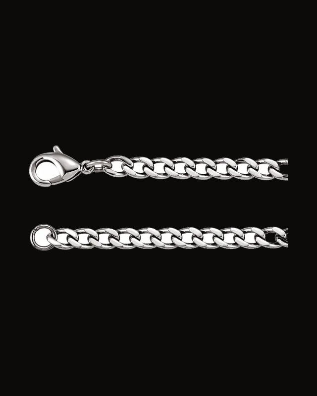 4.8 mm Stainless Steel Curb Chain
