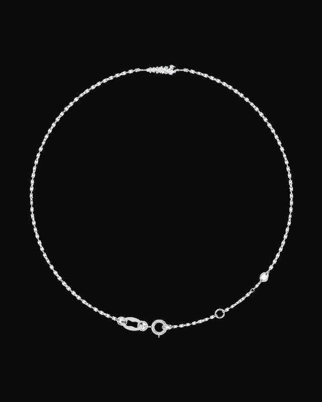 1/10 CTW Natural Diamond Graduated Bracelet — Rhodium-Plated on 14K White Gold