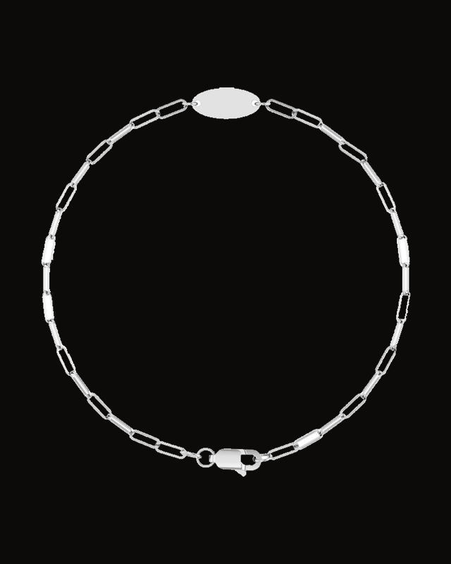 Engravable Oval Bracelet