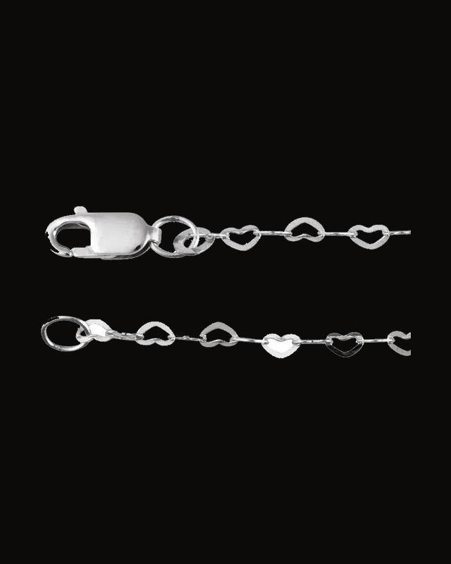 1.9 mm Heart Chain
