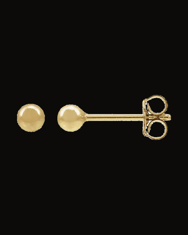 Ball Stud Earrings — 14K Yellow Gold-Filled