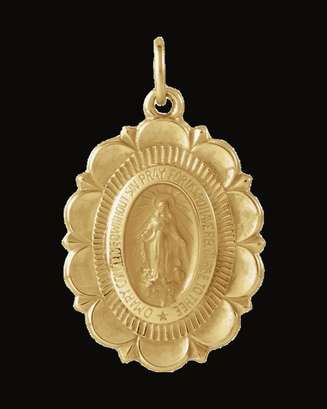 Oval Miraculous Medal