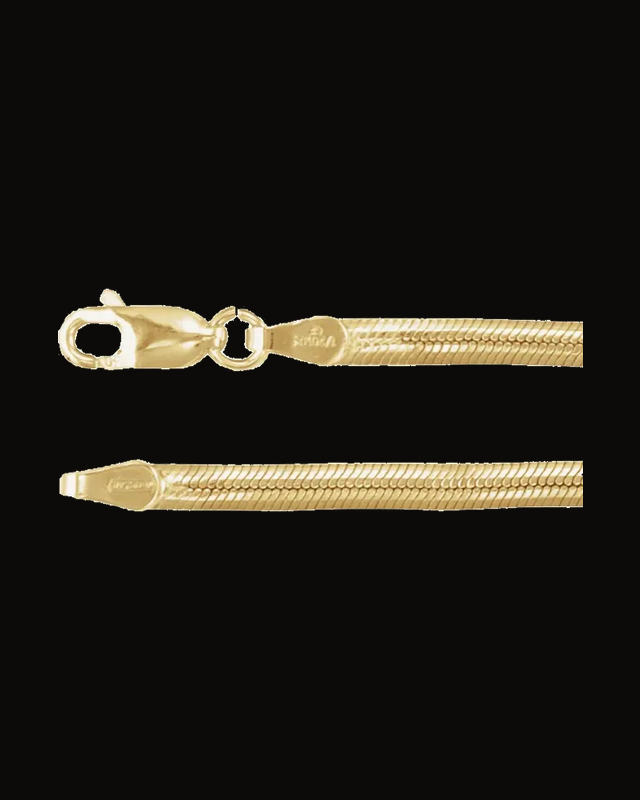 3 mm Oval Snake Chain