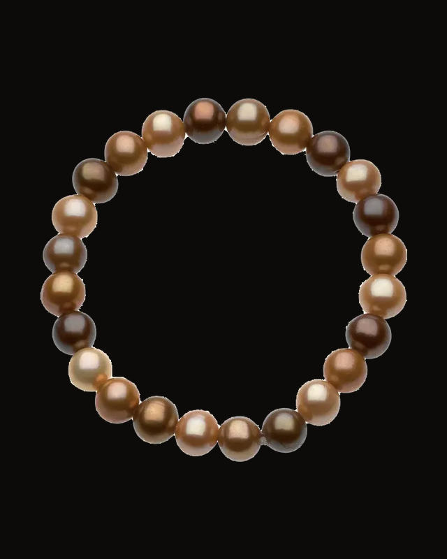 Cultured Chocolate Freshwater Pearl Bracelet — Cultured Freshwater Pearl