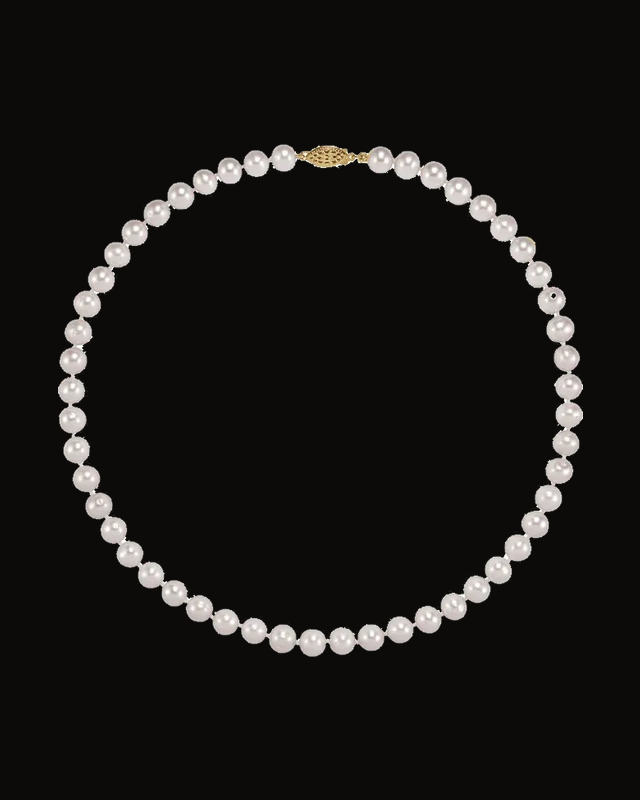 Pearl Necklace — 14K Yellow Gold-Filled · Cultured Freshwater Pearl