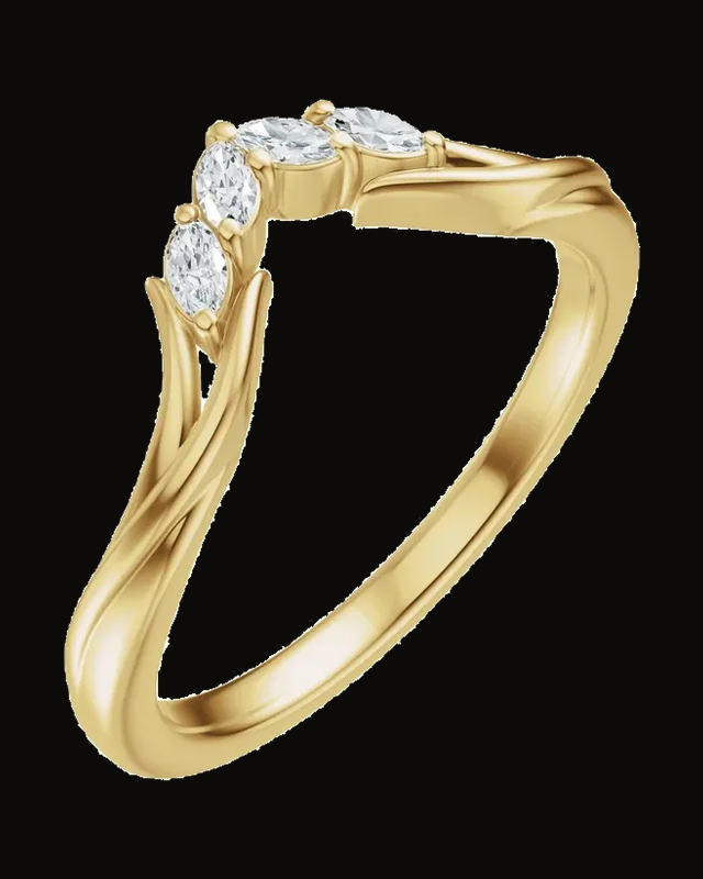 Contour Band — 14K Yellow / White Gold · 1.8 mm