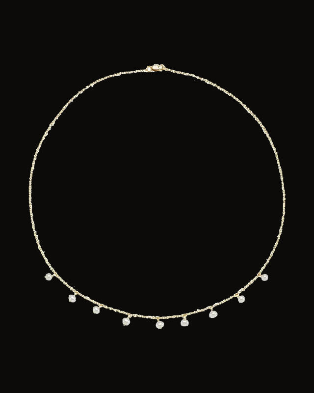 Freshwater Cultured Pearl Necklace — 14K Yellow Gold · Cultured Freshwater Pearl