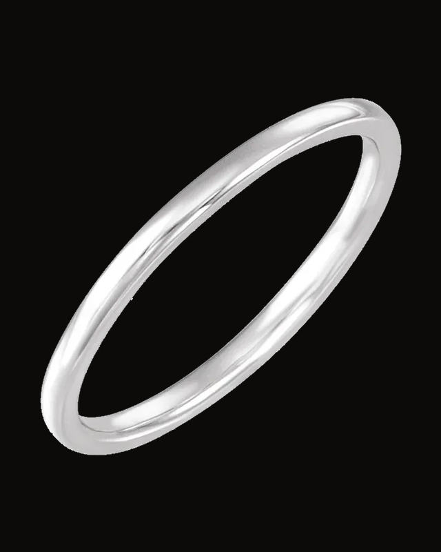 Universal Band — 14K White / Yellow Gold · 1.87 mm
