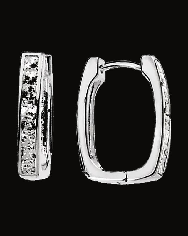Hinged Hoop Earrings — Sterling Silver · 2 mm