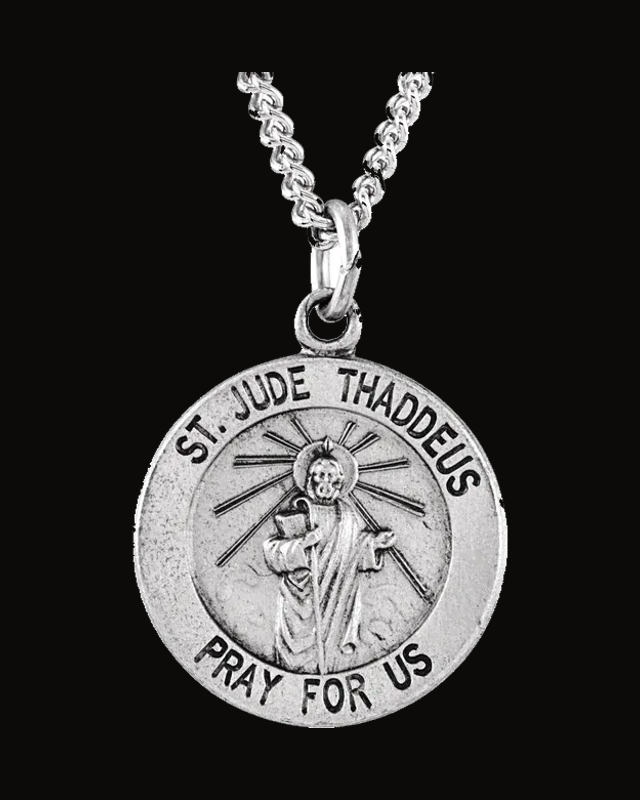 St. Jude Thaddeus Medal Necklace or Pendant