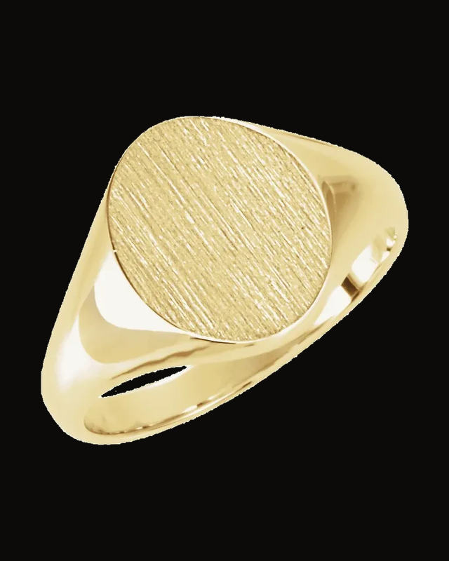 Oval Signet Ring