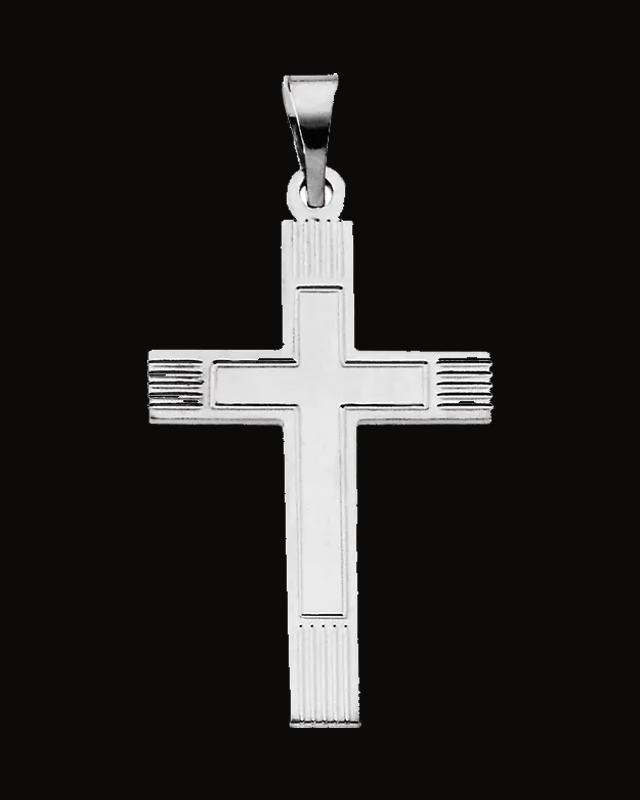 Cross Pendant — Sterling Silver