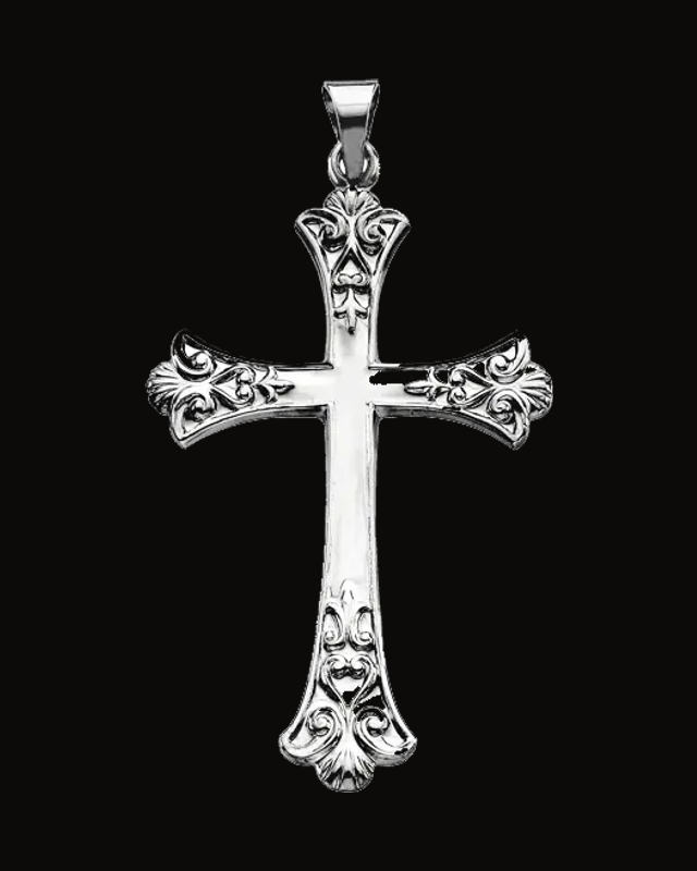 Cross Pendant — Sterling Silver