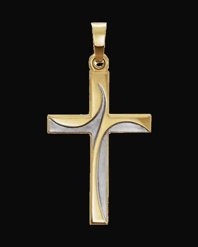 Cross Pendant — 14K Yellow Gold