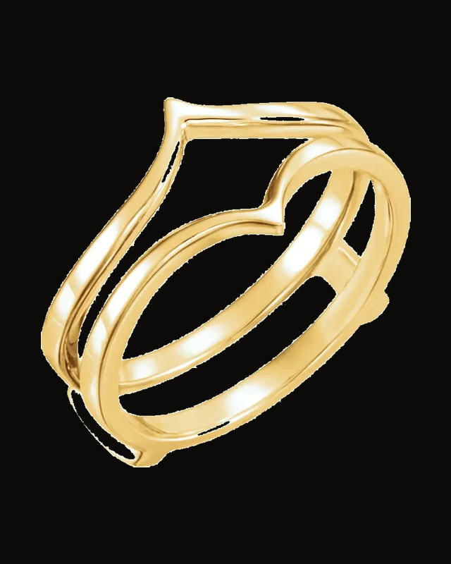 Ring Guard — 14K White / Yellow Gold